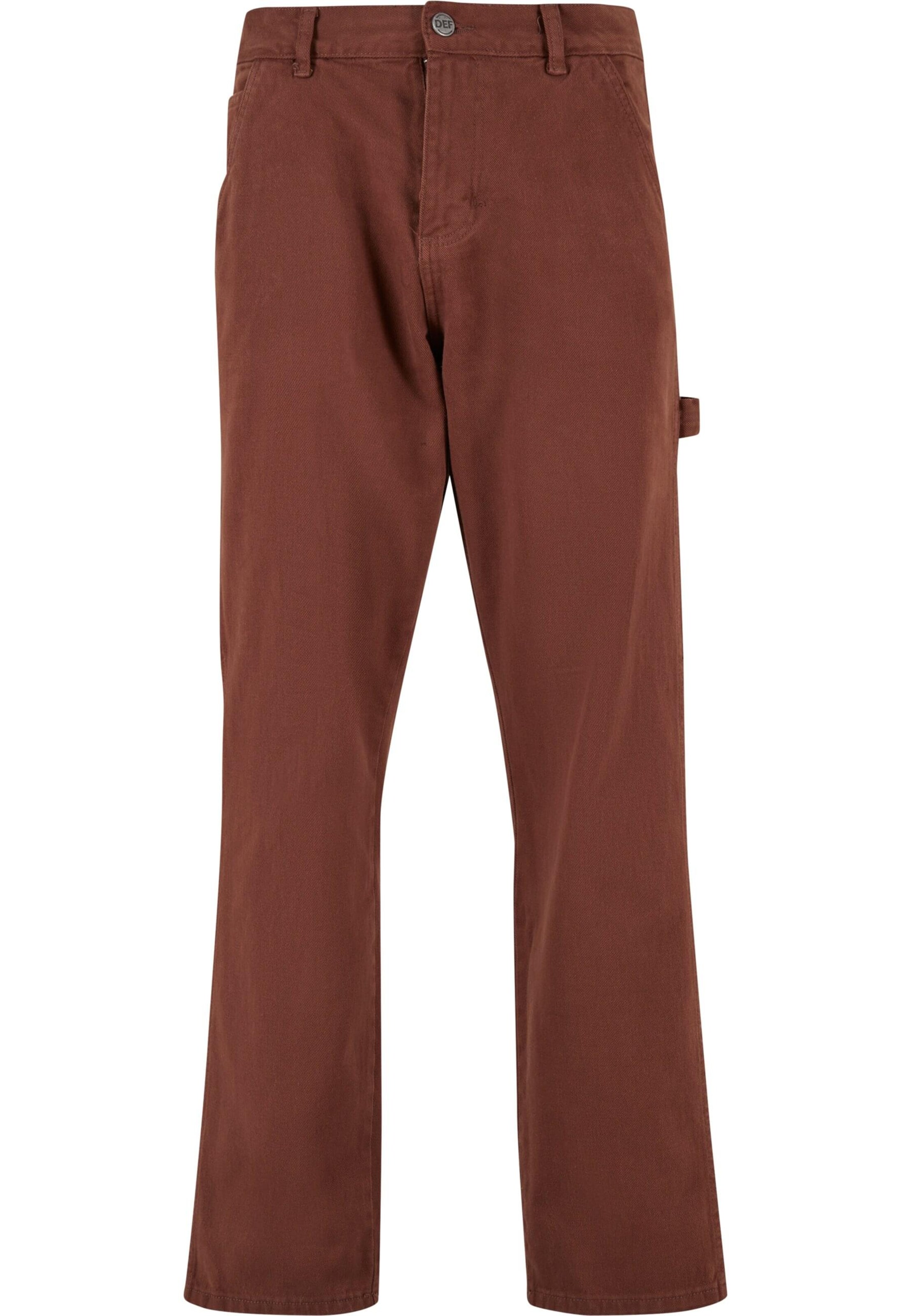 Loosefit Jeans di DEF in marrone: frontale