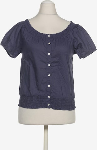 Anna Field Bluse M in Blau: Vorderseite