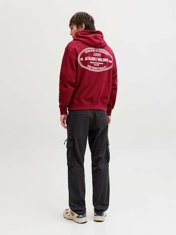 JACK & JONES Loosefit Cargo nadrágok 'JPSTKANE DOVER' - fekete