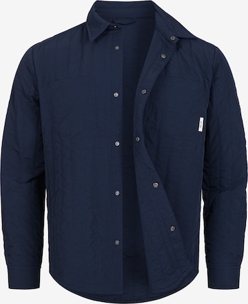 INDICODE JEANS Übergangsjacke ' INHully ' in Blau: Vorderseite