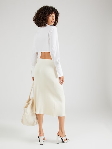 VILA - Falda 'COMFY' en beige