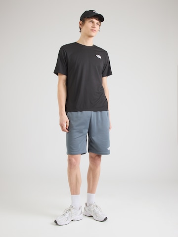 THE NORTH FACE Regularen Športne hlače 'REAXION 2.0' | siva barva