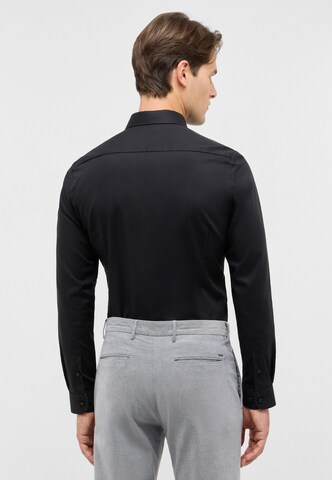 ETERNA Slim fit Zakelijk overhemd in Zwart