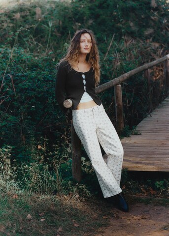 MANGO TEEN Strickjacke 'Iris' in Grau