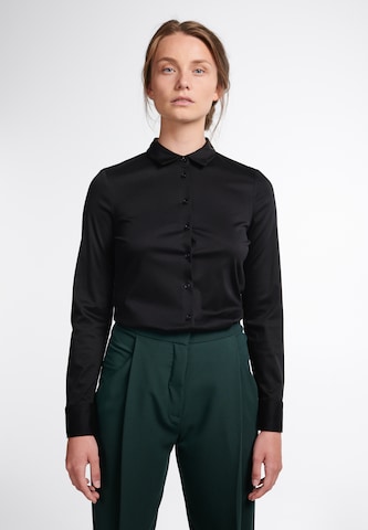 ETERNA Blouse in Zwart: voorkant