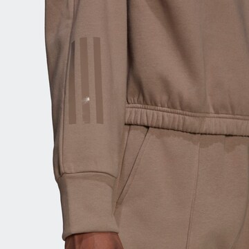 Felpa sportiva di ADIDAS SPORTSWEAR in marrone