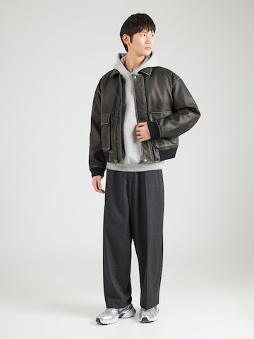 Abercrombie & Fitch Свитшот 'ESSENTIAL POPOVER' в Серый