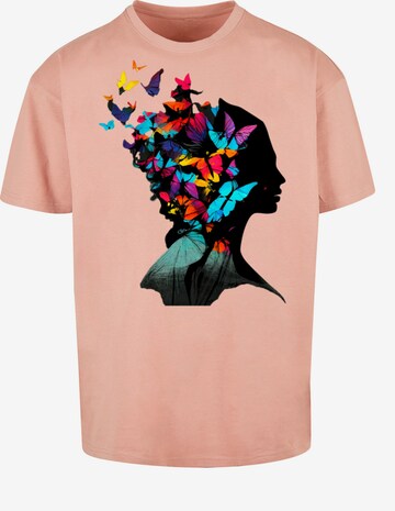 T-Shirt F4NT4STIC en rose : devant