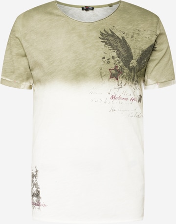 Key Largo - Camiseta 'MELROSE HILL' en verde: frente