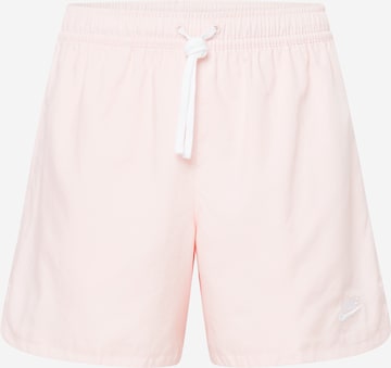 Nike Sportswear Trousers 'Essentials' in Pink: front