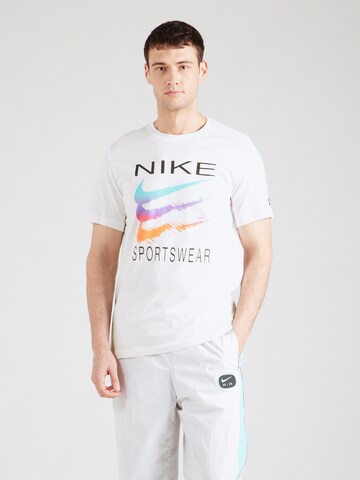Nike Sportswear Футболка в Белый: спереди