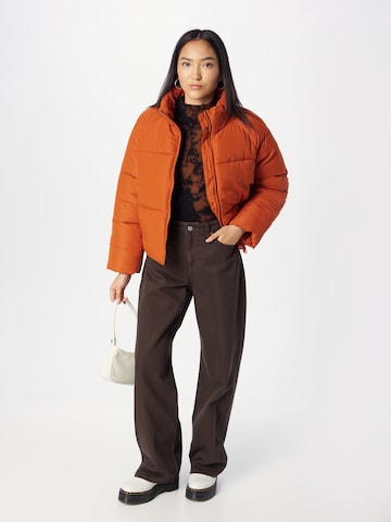 Monki Zimná bunda - oranžová