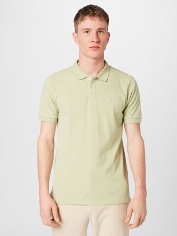 KnowledgeCotton Apparel Shirt 'ROWAN' in Green: front