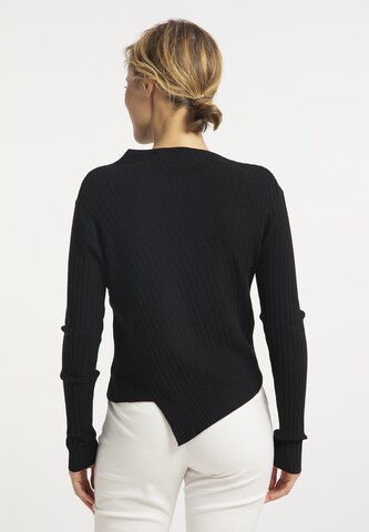 usha WHITE LABEL Pullover in Schwarz