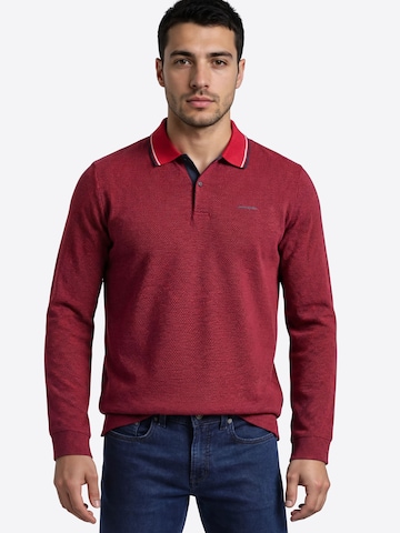 T-Shirt PIERRE CARDIN en rouge : devant