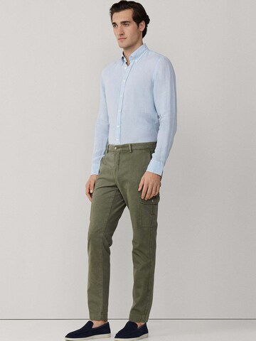 Hackett London Regular Cargo trousers 'DEVON' in Green