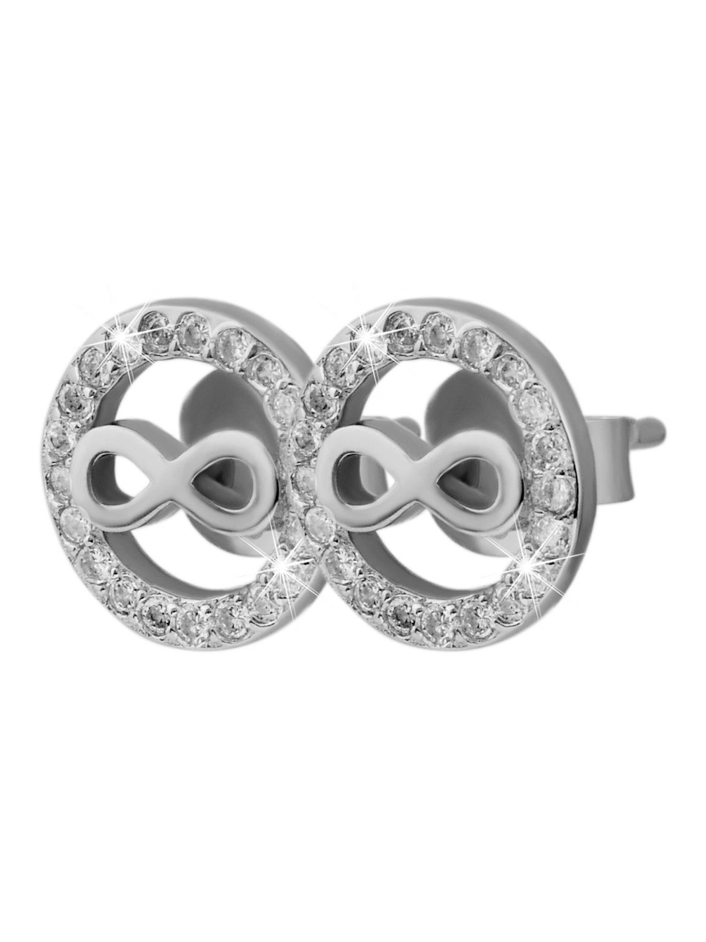 Akzent Schmuckset '"Irina" aus 925 Sterlingsilber, rhodiniert, langlebig'‌‌‌‌‌‌‌‌‌ in One Size in silber, Produktansicht