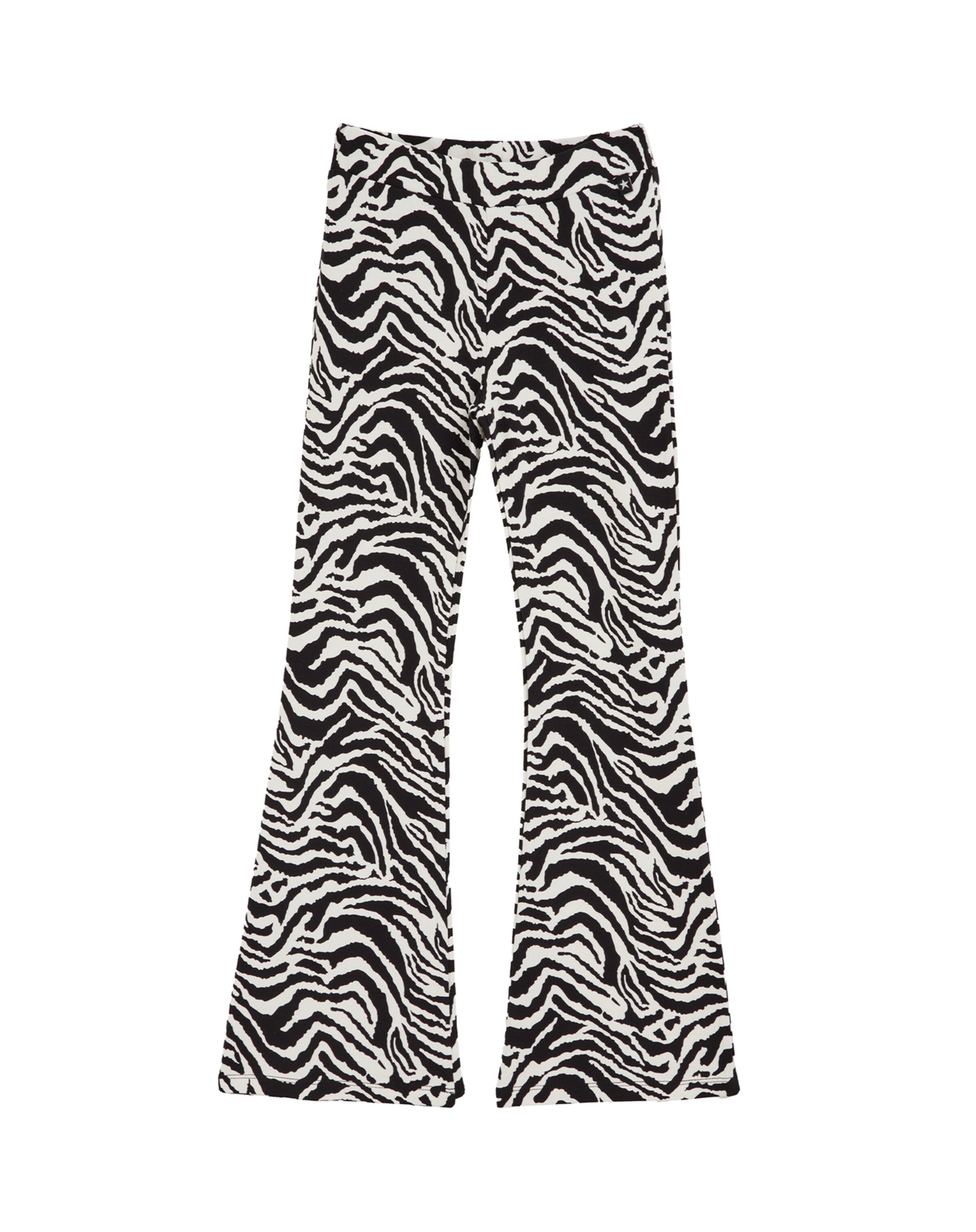 WE Fashion Flared Leggings i sort