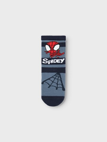 mėlyna NAME IT Kojinės 'NMMMANNING SPIDER'