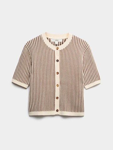 Marks & Spencer Strickjacke in Braun