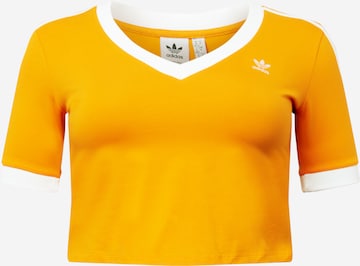 ADIDAS ORIGINALS Shirt in Orange: front