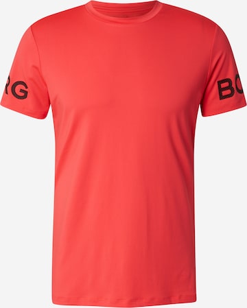 T-Shirt fonctionnel BJÖRN BORG en rose : devant