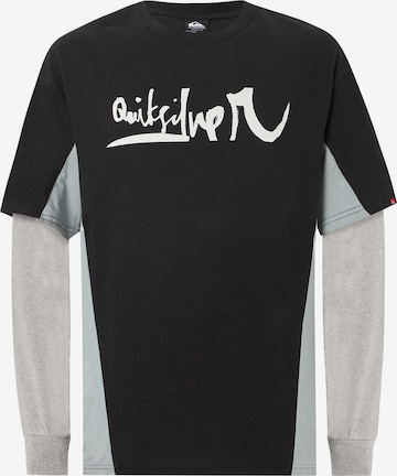 QUIKSILVER Funkční tričko 'SYNC DOUBLE' – černá: přední strana