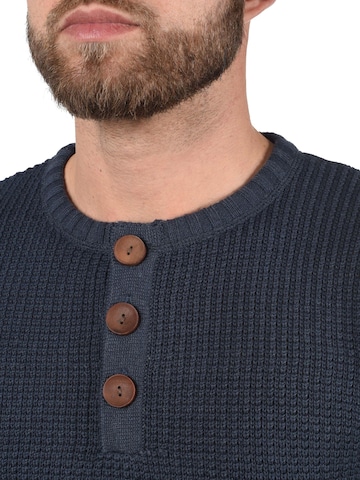 !Solid Pullover 'Terrance' in Blau