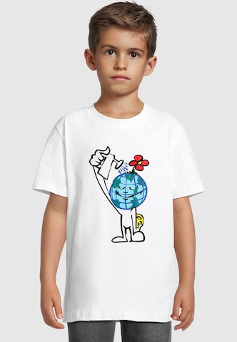 MARKET Shirt 'Mini Market Let It Grow' in White: front
