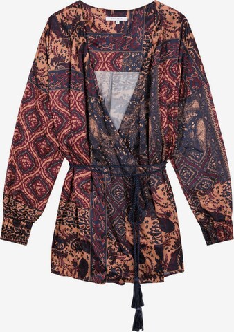 Scalpers Kimono i brun: framsida