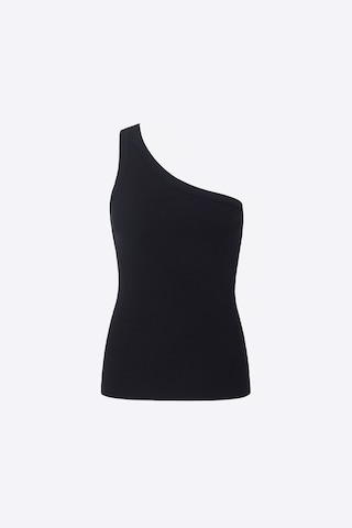 Tops en tricot 'Georgiana' Aligne en noir