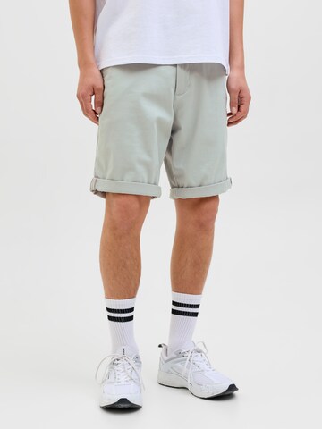 Regular Pantalon chino 'JJIBowie' JACK & JONES en bleu : devant