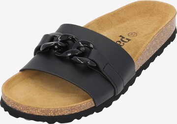 Palado Mules 'Gozo 2240-353' in Black: front