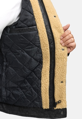 INDICODE JEANS Between-season jacket 'INVados' in Black