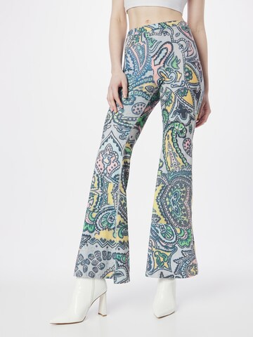 Soulland Boot cut Pants 'Haven' in Mixed colors: front