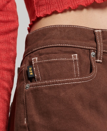 Jupe Superdry en marron