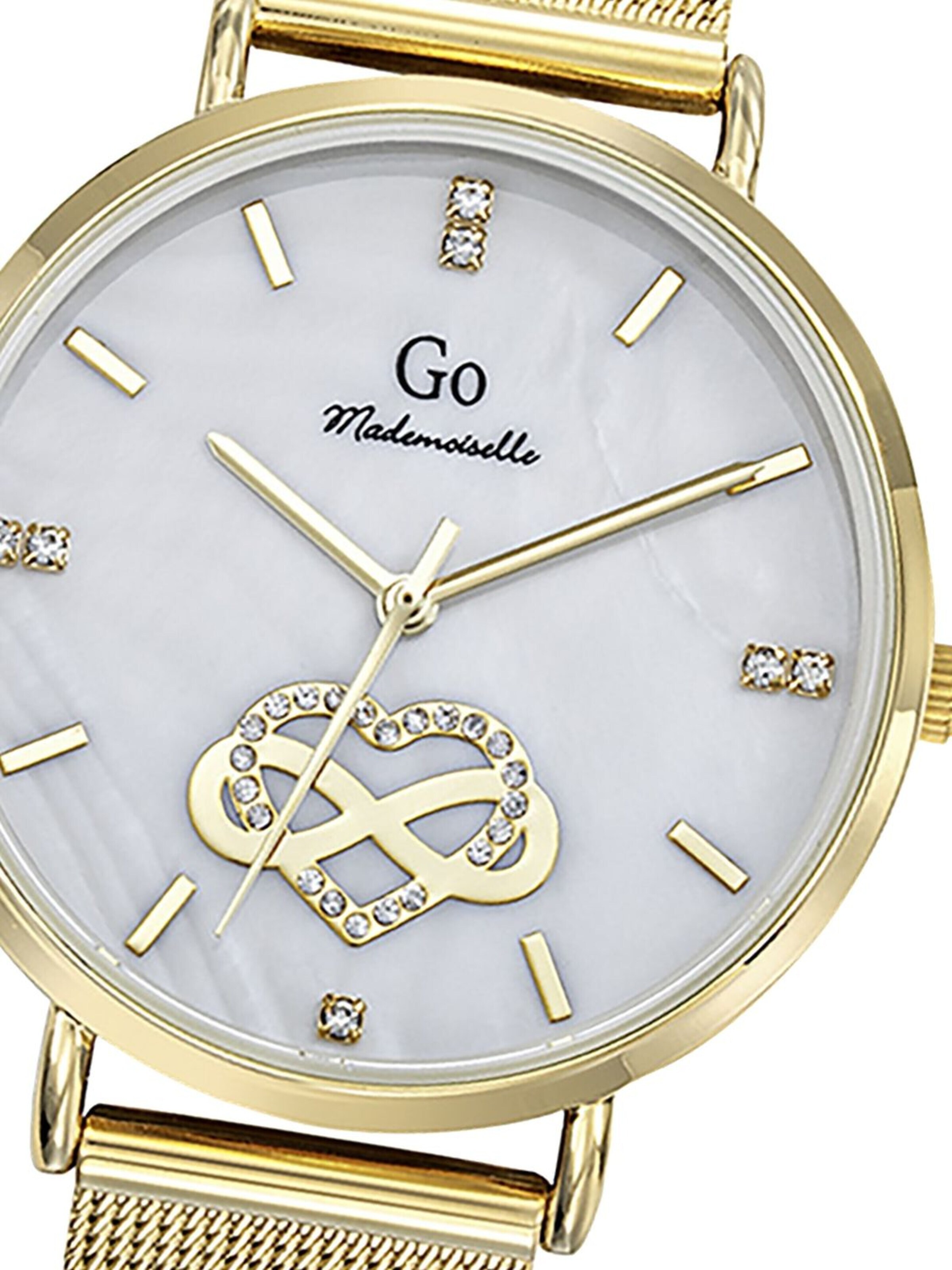 Montre à affichage analogique GO GirlOnly en or