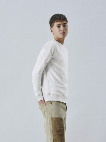 NAME IT Sweatshirt 'NLNNIZU' in Grey: front