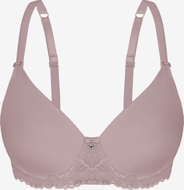 Soutien-gorge sassa en marron : devant