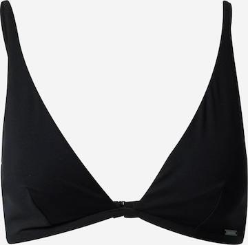 Calvin Klein Swimwear Bikini top in Black: front