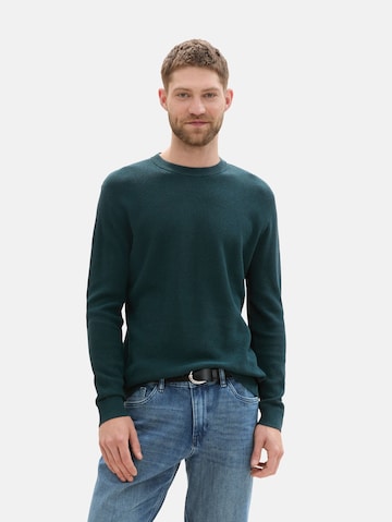 TOM TAILOR Pullover in Grün