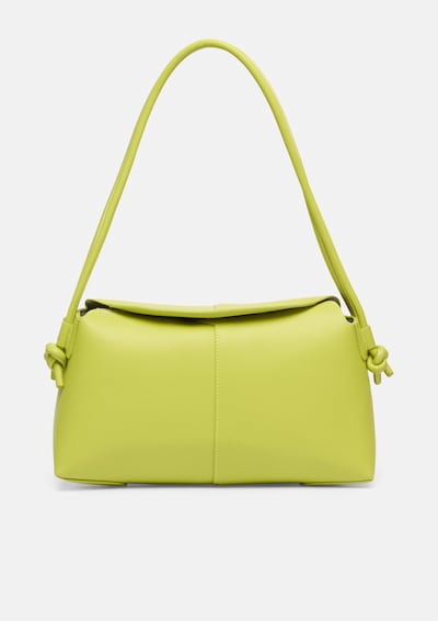 COMMA Sac bandoulière 'City' en citron vert, Vue avec produit
