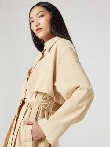 Katy Perry exclusive for ABOUT YOU Between-seasons coat 'Selina' in Beige