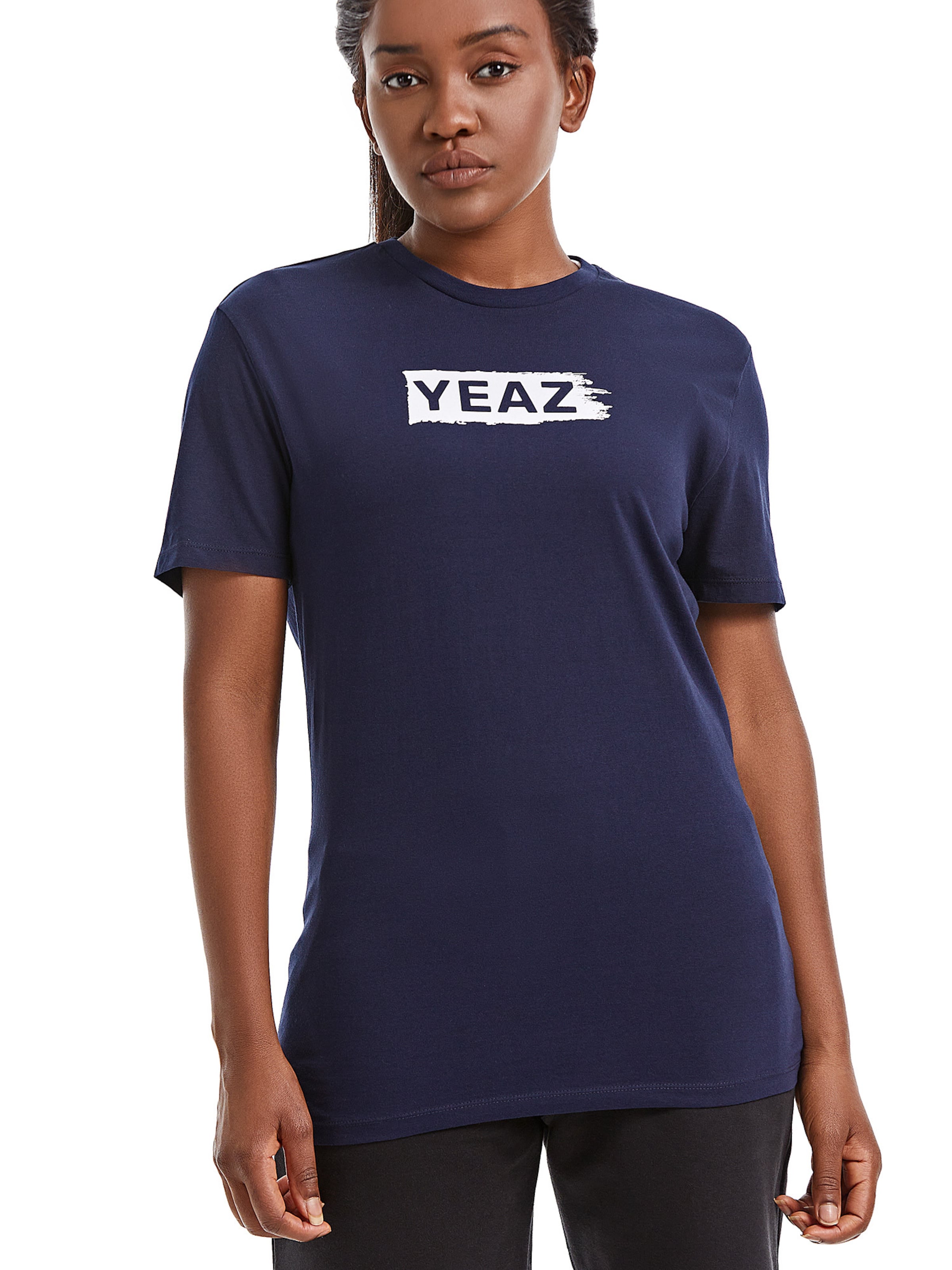 YEAZ T-shirt 'Chay' i blå
