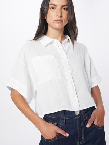 Gina Tricot Blouse in Wit