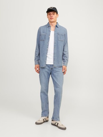 JACK & JONES Regular Jeans 'JJIChris JJClassic' i blå