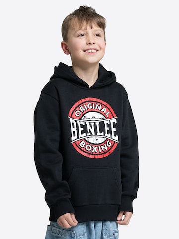 Pull-over 'Notton' Benlee en noir : devant