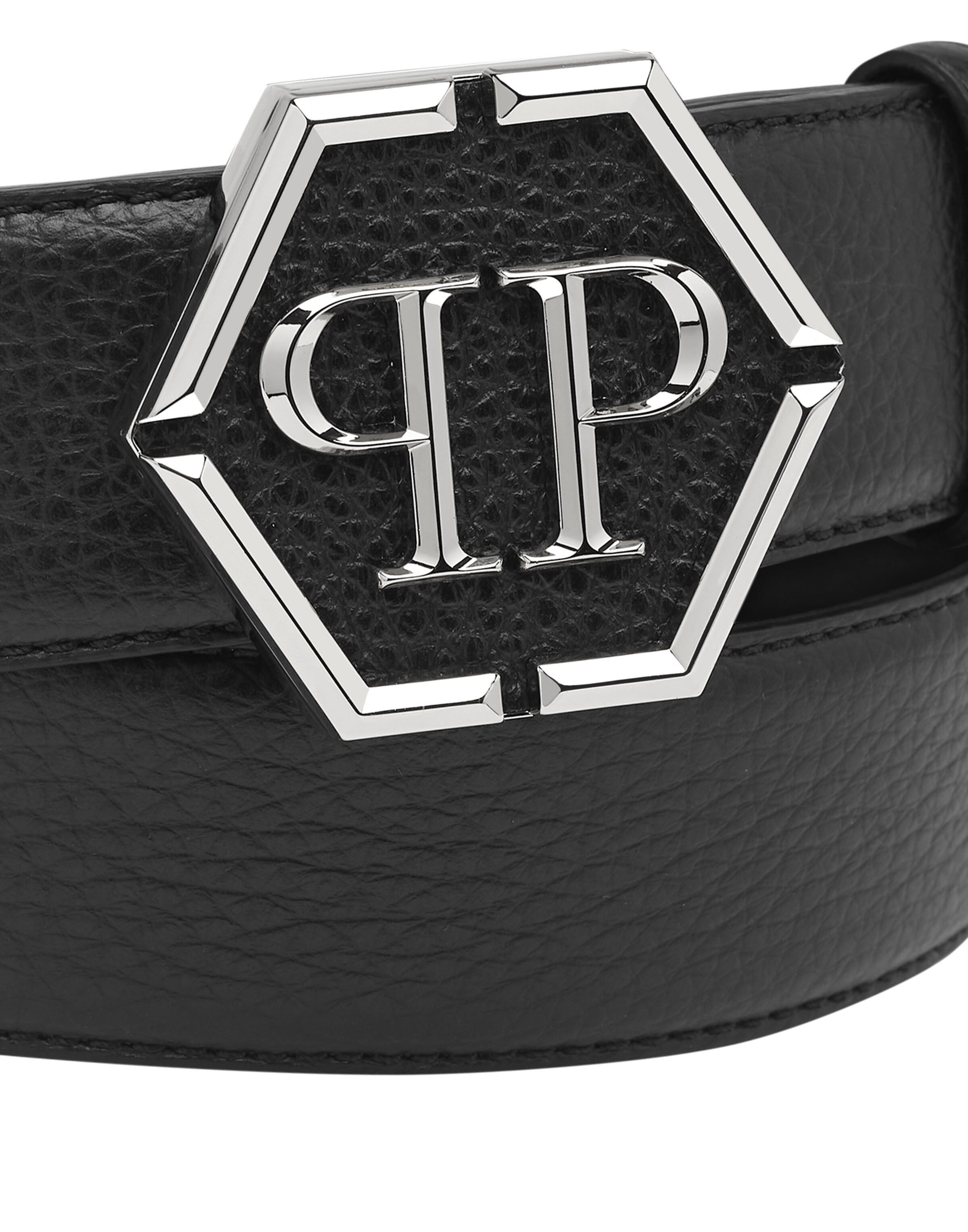 Philipp Plein - Cintos ' Hexagon ' em preto