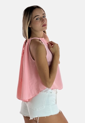 Camicia da donna di Elara in rosa