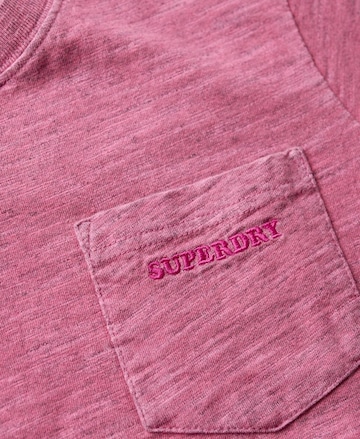 Superdry Póló 'Essential' - rózsaszín